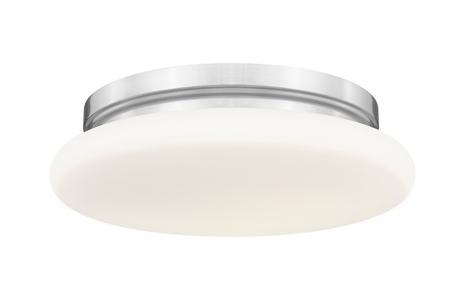 LED Flush Mount by Z-Lite - Soleil Collection, Brushed Nickel Finish - 1025F12-BN-LED