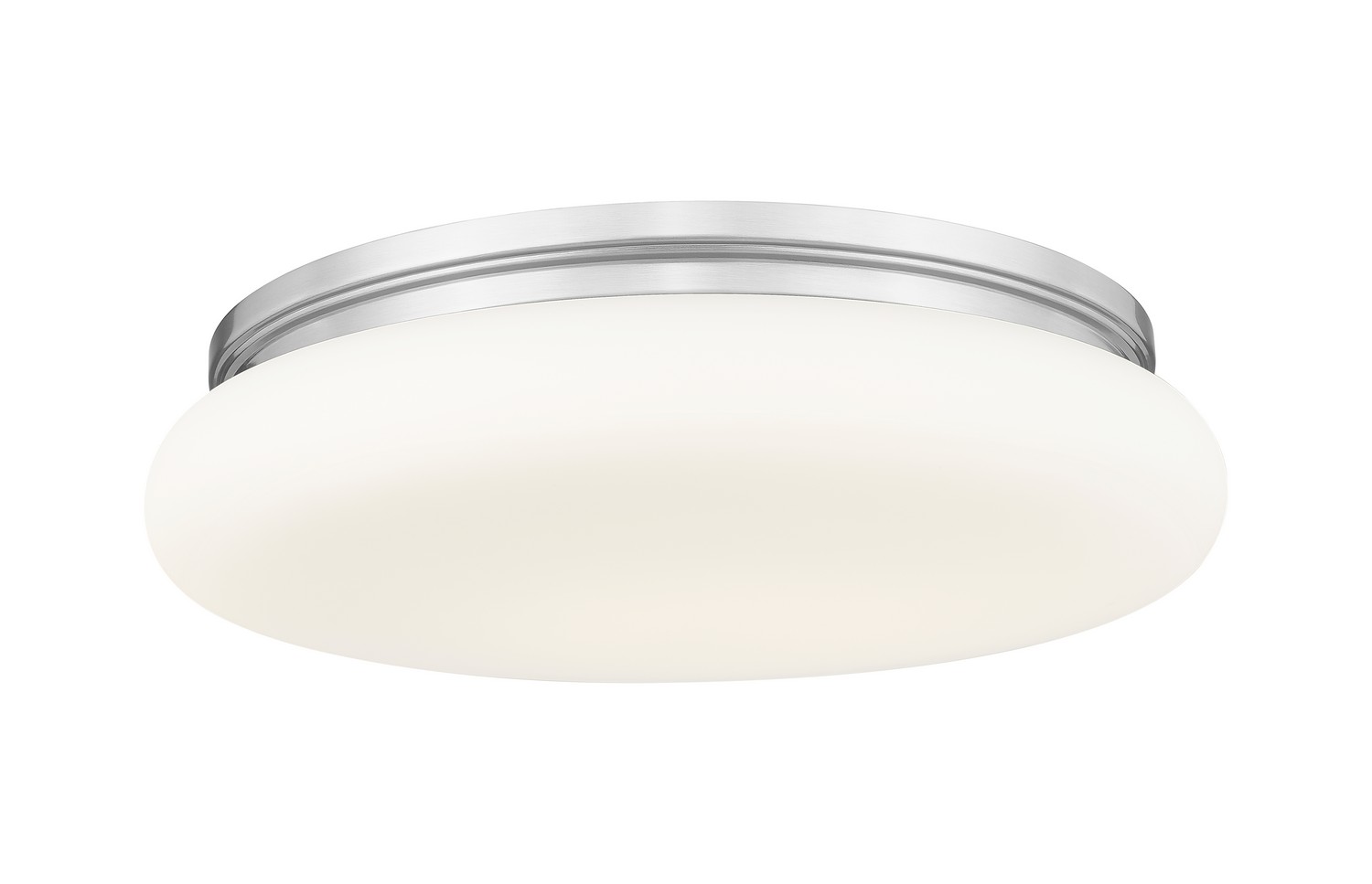 LED Flush Mount by Z-Lite - Soleil Collection, Brushed Nickel Finish - 1025F20-BN-LED