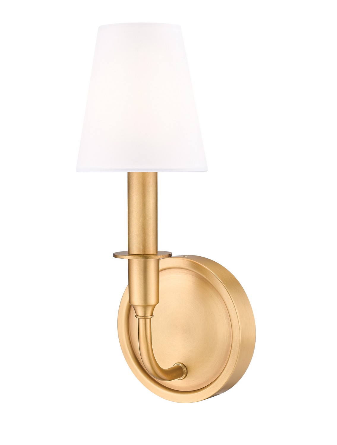 One Light Wall Sconce by Z-Lite - Tova Collection, Rubbed Brass Finish - 3049-1S-RB