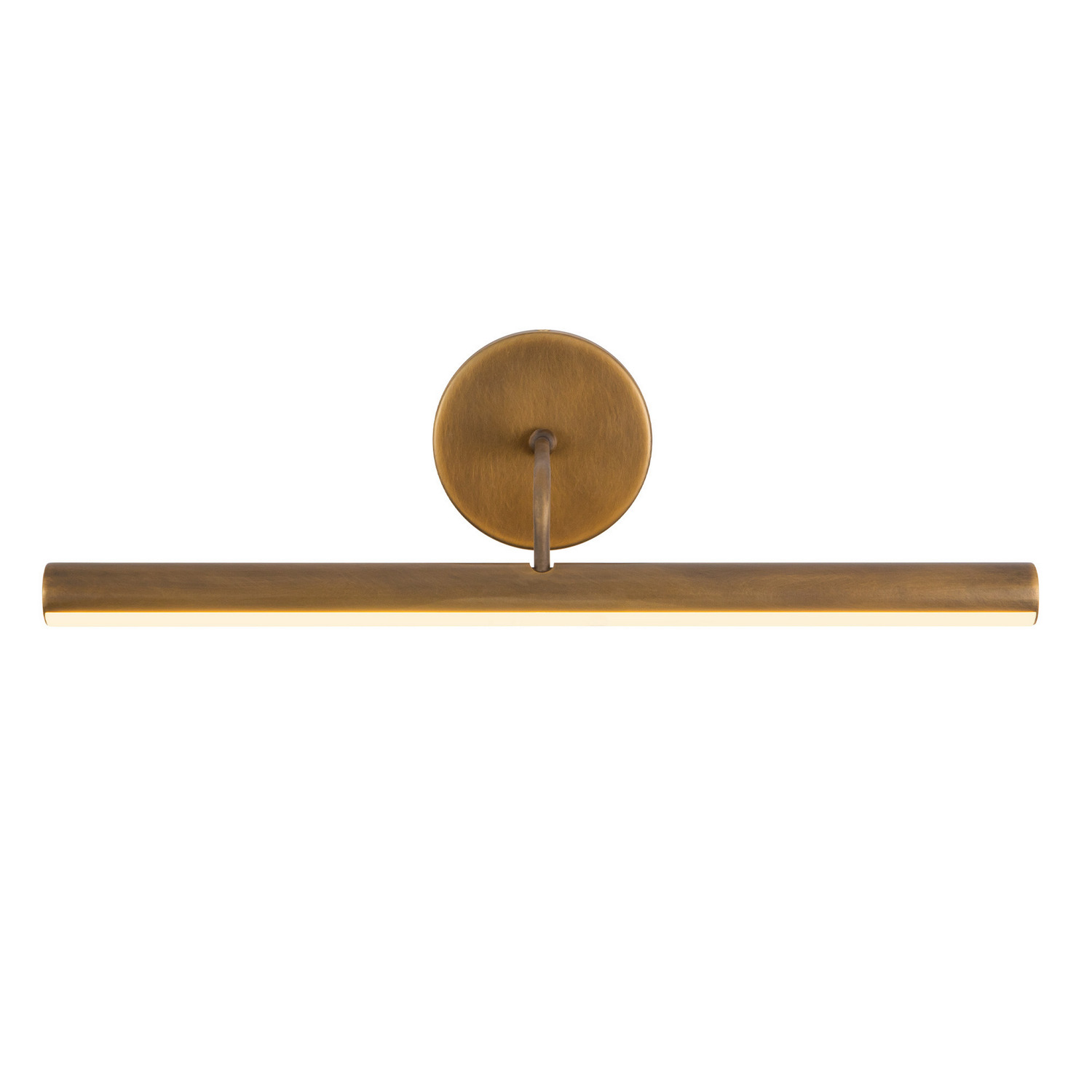 LED Wall/Picture Light by Kuzco Lighting - Slender Collection, Vintage Brass Finish - PL23118-VB