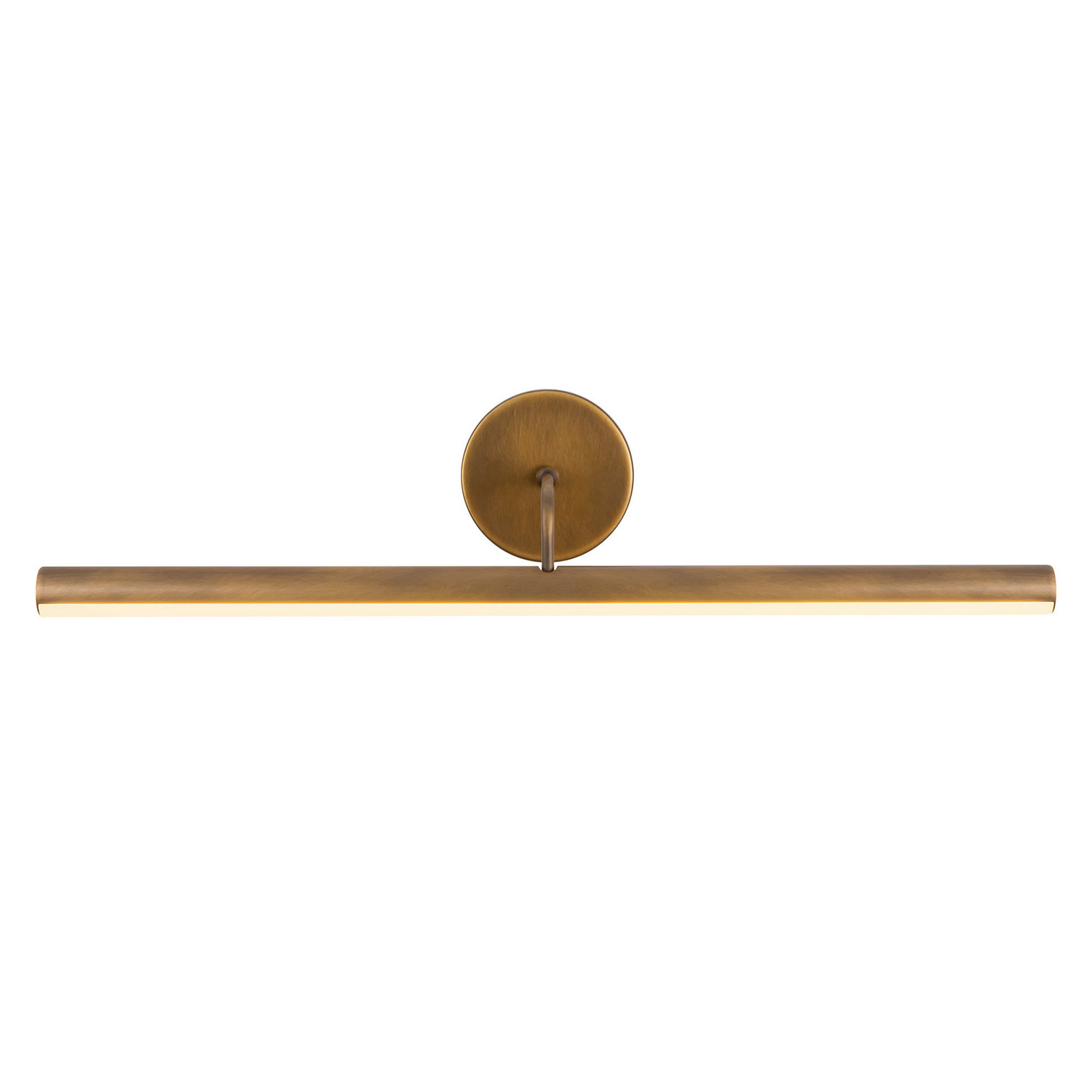 LED Wall/Picture Light by Kuzco Lighting - Slender Collection, Vintage Brass Finish - PL23124-VB