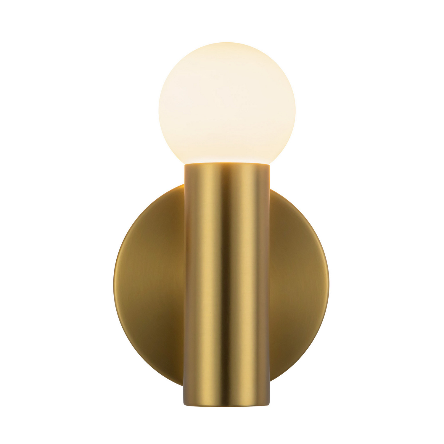 LED Wall Sconce by Kuzco Lighting - Calla Collection, Brushed Gold Finish - WS26608-BG