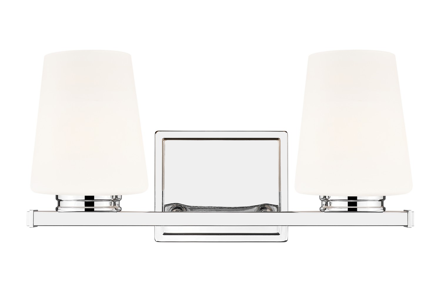 Two Light Vanity by Z-Lite - Nextra Collection, Chrome Finish - 7703-2V-CH
