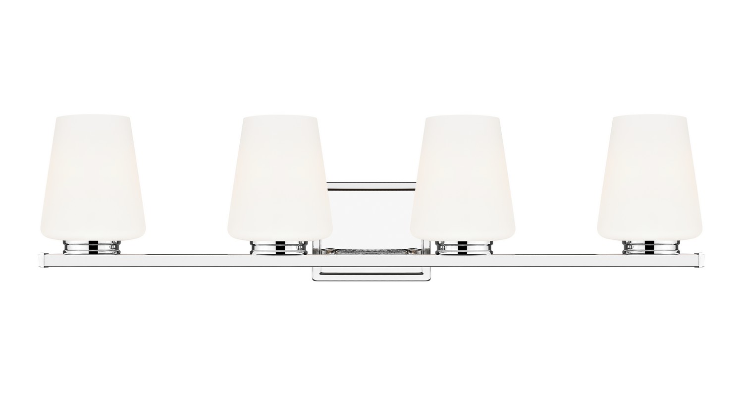 Four Light Vanity by Z-Lite - Nextra Collection, Chrome Finish - 7703-4V-CH