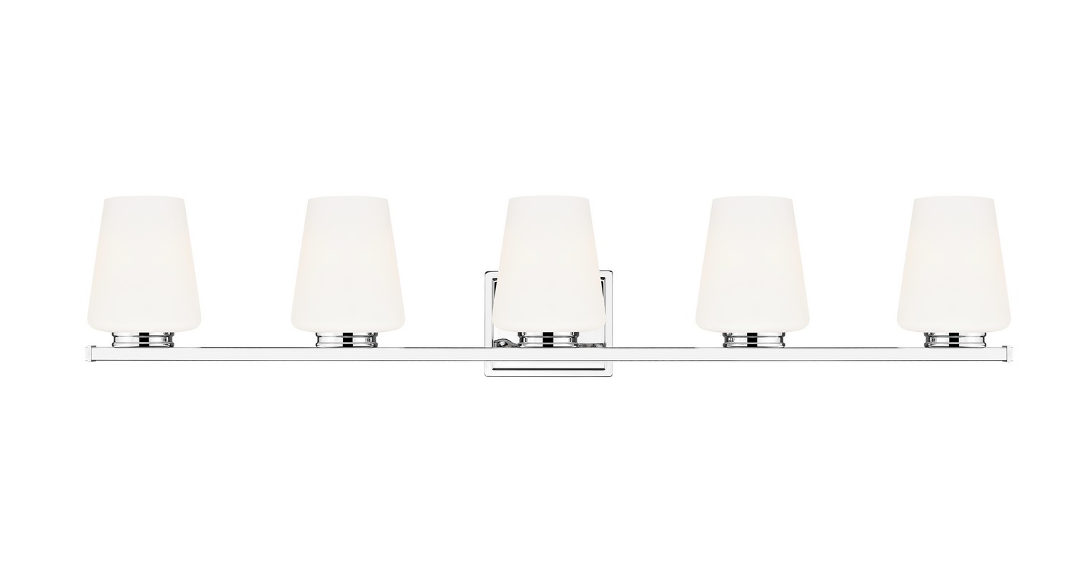Five Light Vanity by Z-Lite - Nextra Collection, Chrome Finish - 7703-5V-CH