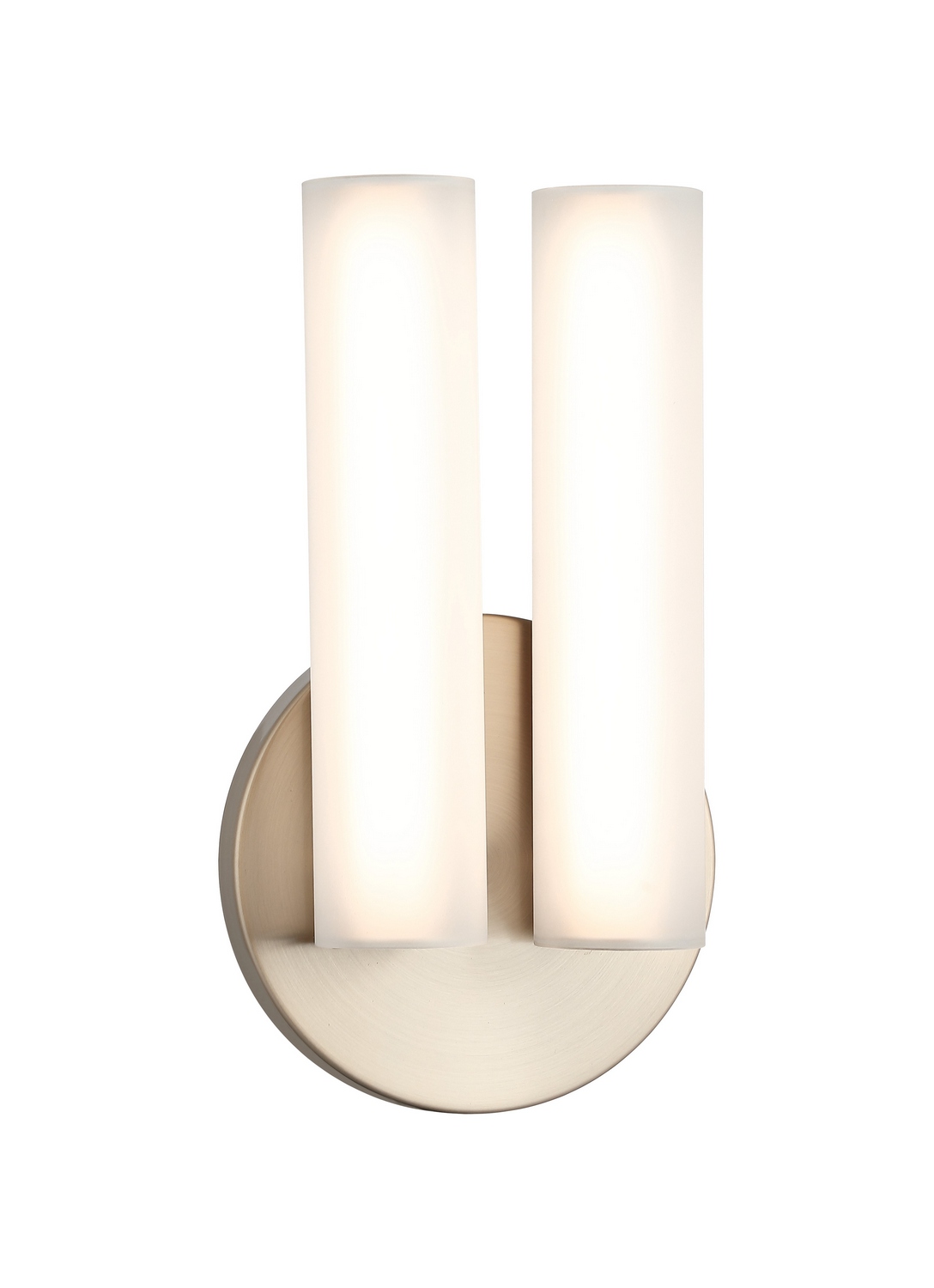 Champagne Gold LED Wall Sconce from the AXIS Collection