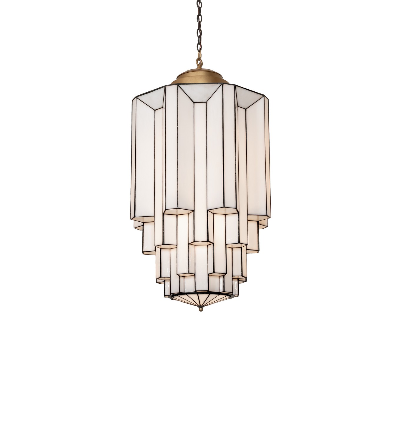 Paramount LED Pendant in Gold Metallic & Oil Rubbed Bronze