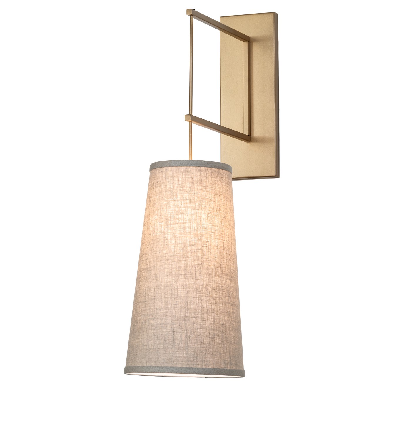 Pastilla One Light Wall Sconce in Gold Metallic