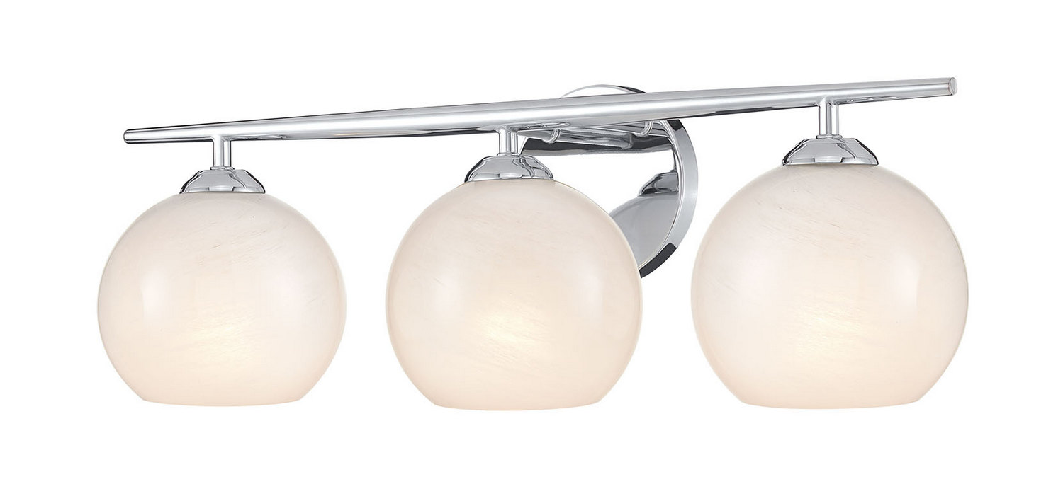 Millennium Lighting 18103-CH Kimorra 3 Light 24 inch Chrome Bathroom Vanity Light Wall Light