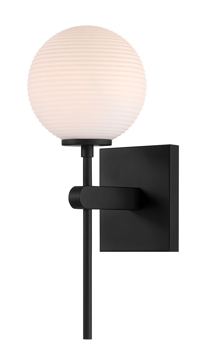 Millennium Lighting 215101-MB Coretta 1 Light 6 inch Matte Black Indoor Wall Sconce Wall Light