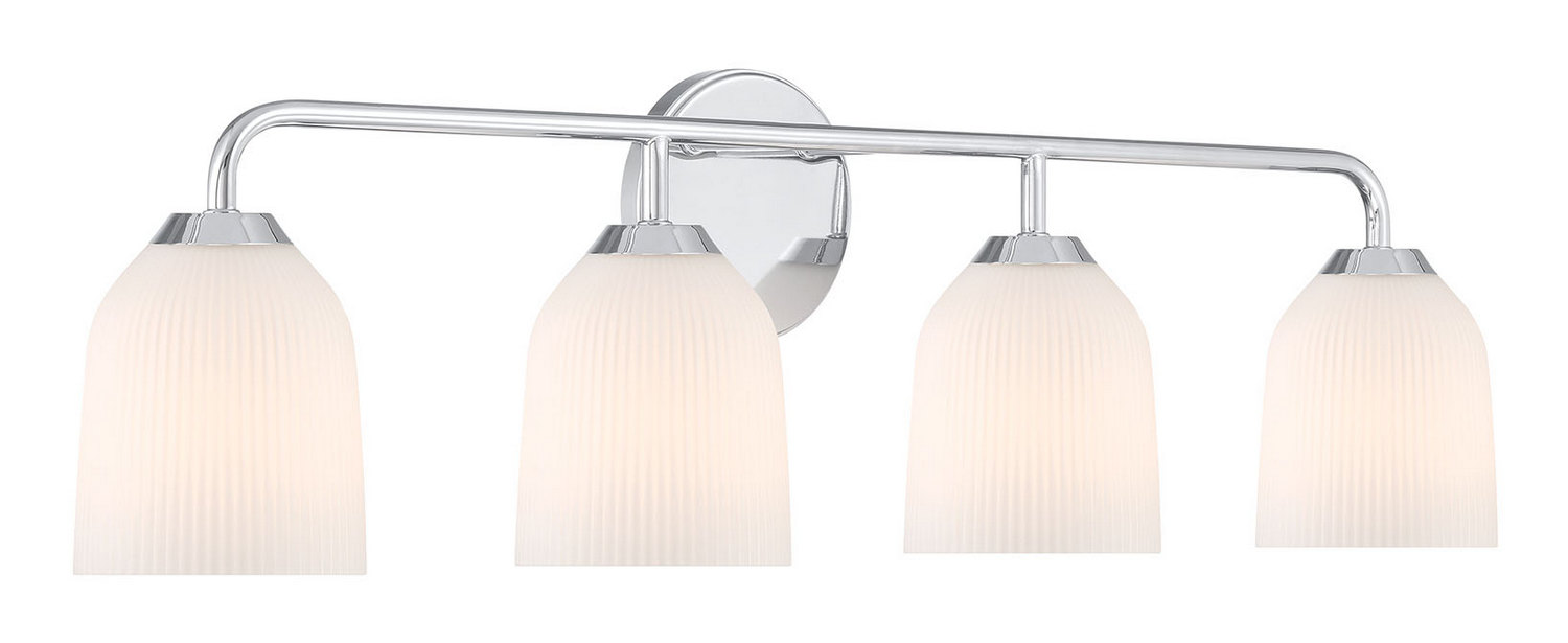Millennium Lighting 22304-CH Norah 4 Light 32 inch Chrome Bathroom Vanity Light Wall Light
