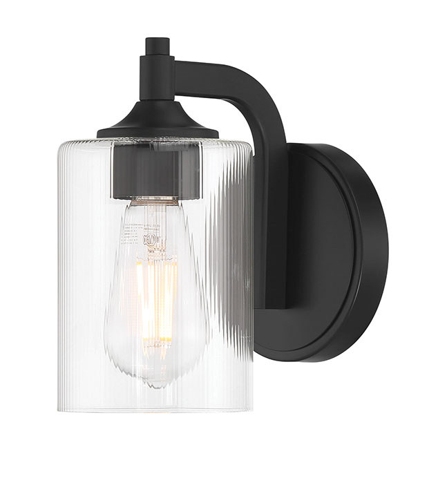 Millennium Lighting 28701-MB Ryehouse 1 Light 5 inch Matte Black Indoor Wall Sconce Wall Light