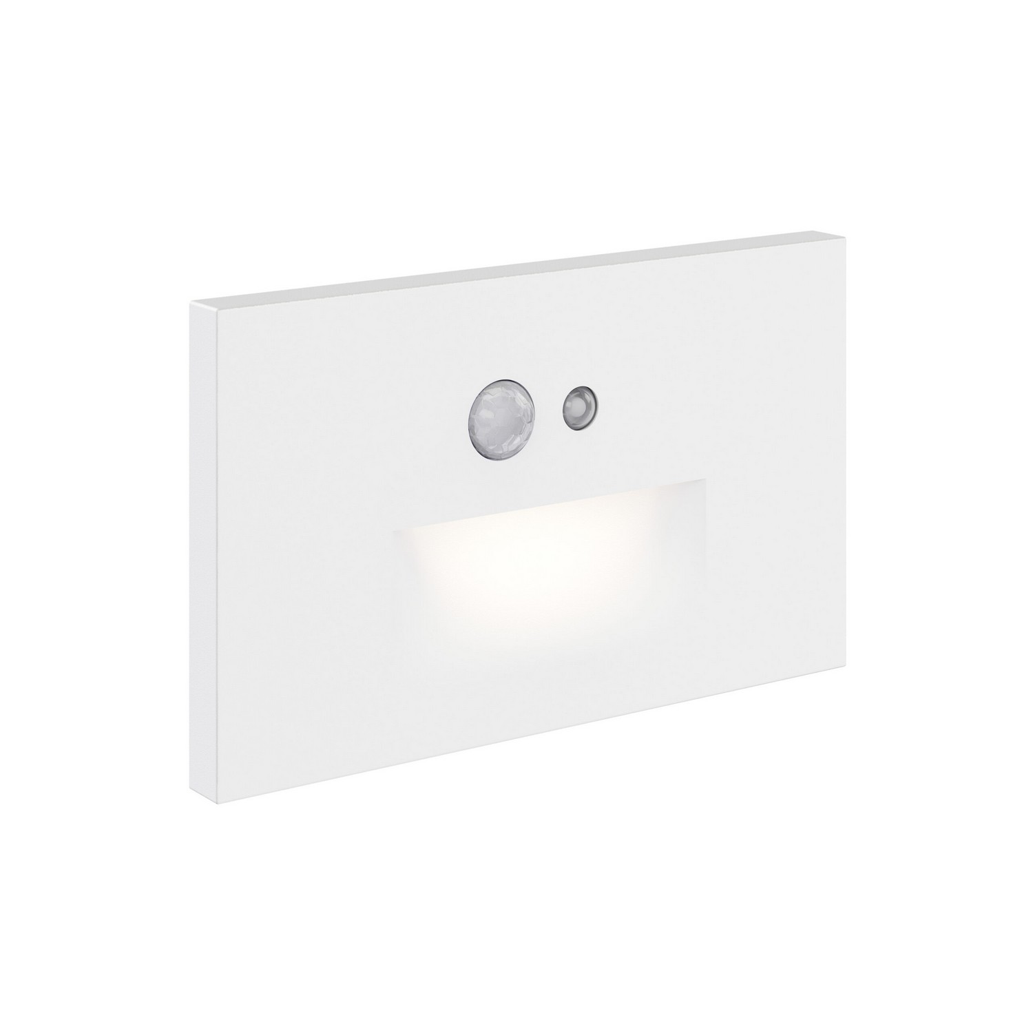 DALS Lighting Trace 1-Light Outdoor Wall Light in White