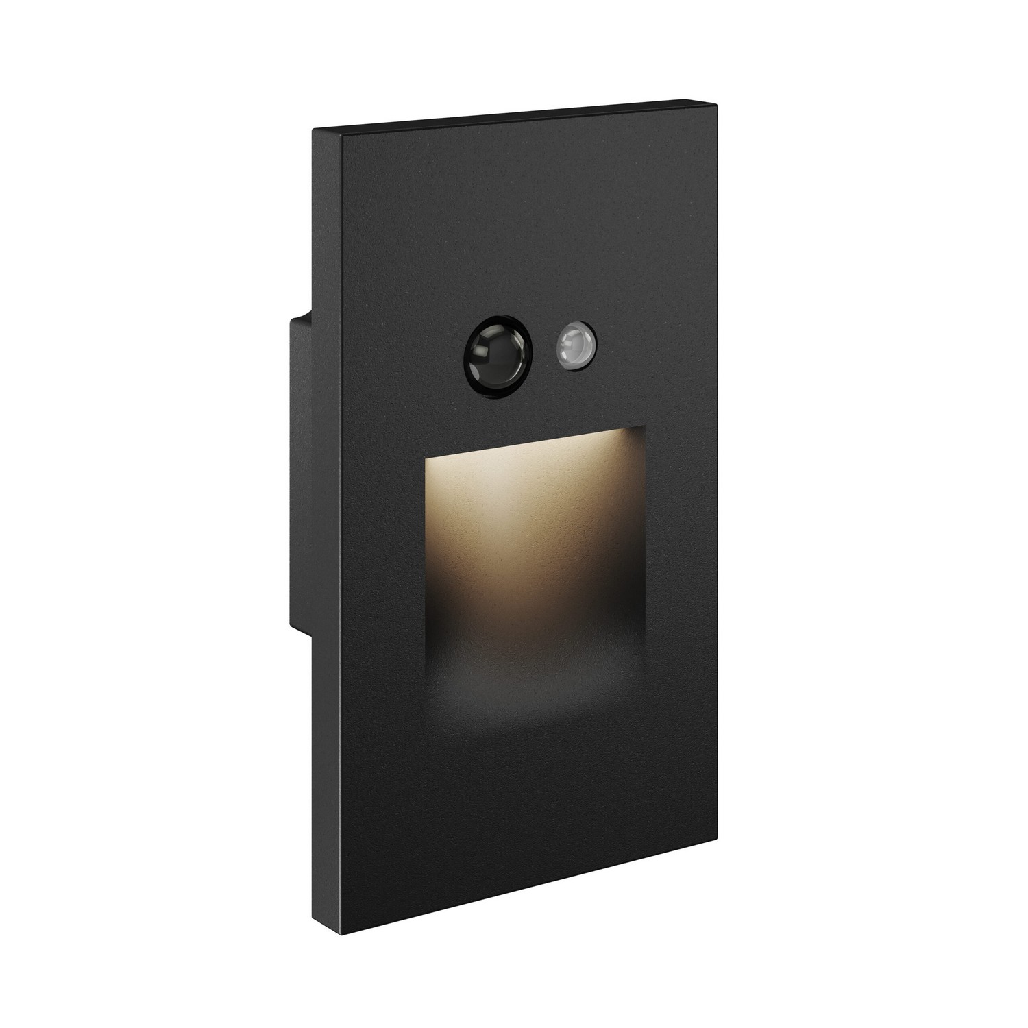 DALS Lighting Trace 1-Light Outdoor Wall Light in Black
