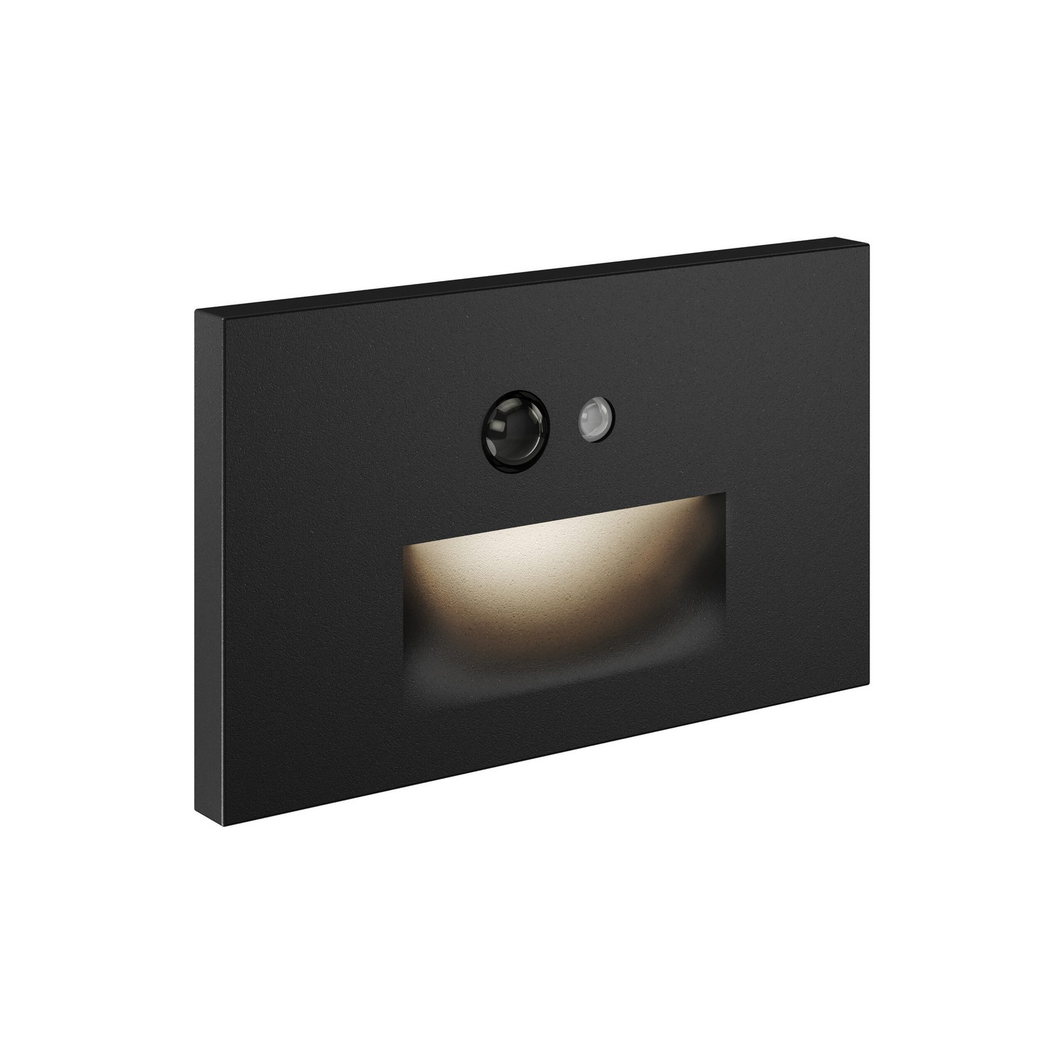 DALS Lighting Trace 1-Light Outdoor Wall Light in Black