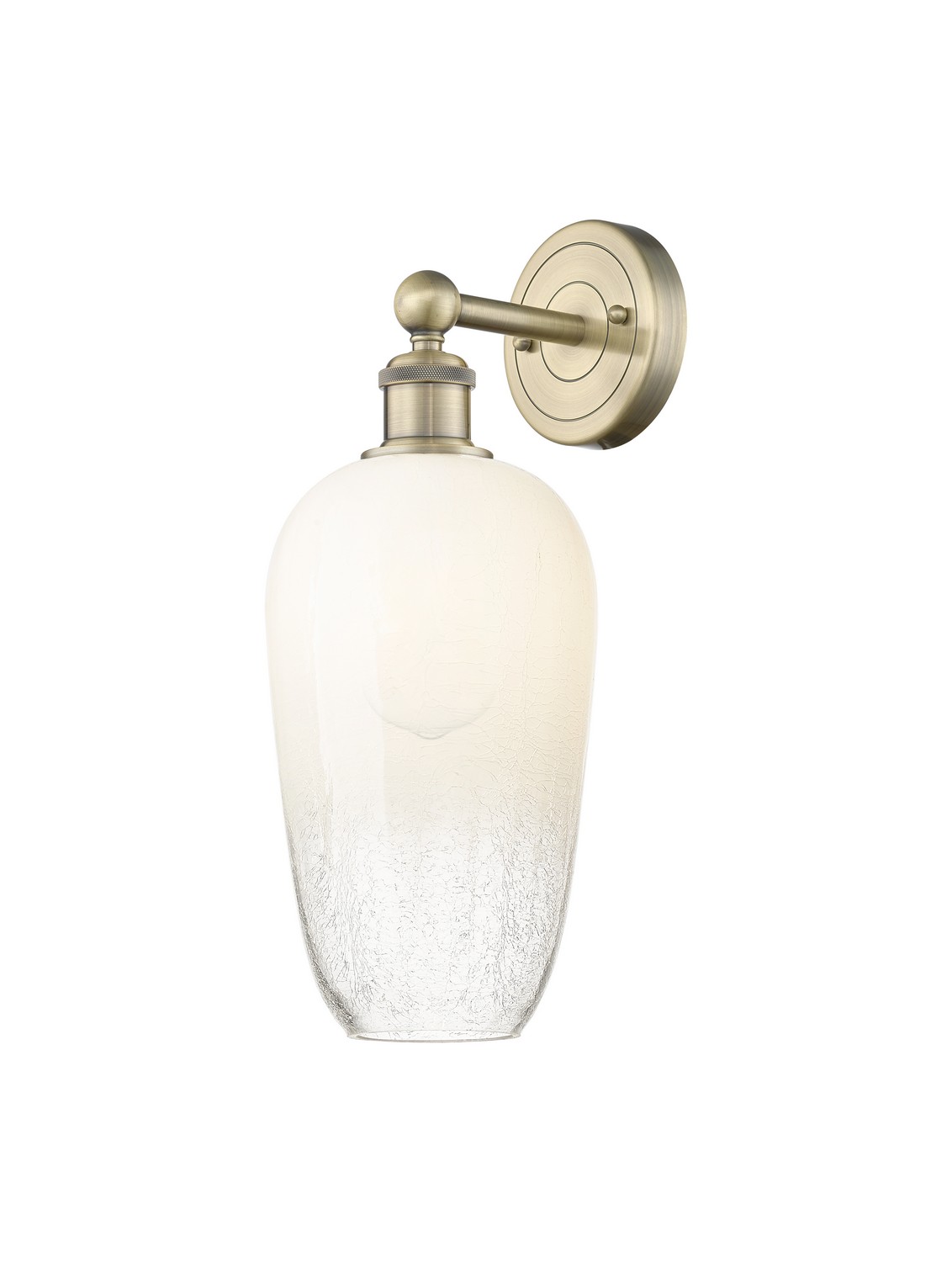 One Light Wall Sconce by Innovations - Edison Collection, Antique Brass Finish - 616-1W-AB-G484-7OP