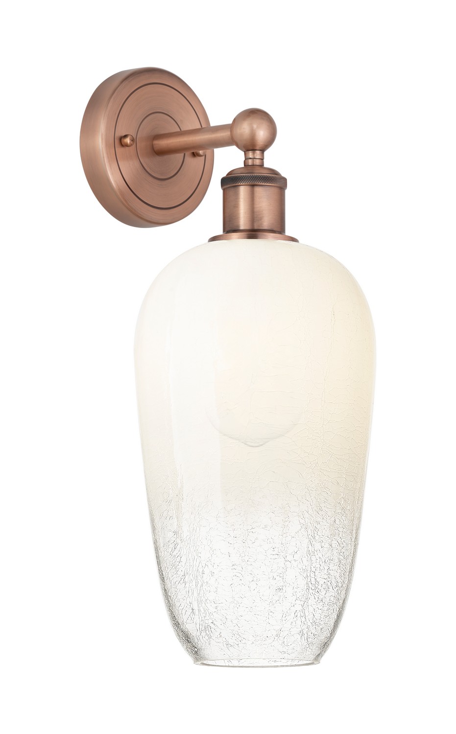 One Light Wall Sconce by Innovations - Edison Collection, Antique Copper Finish - 616-1W-AC-G484-7OP