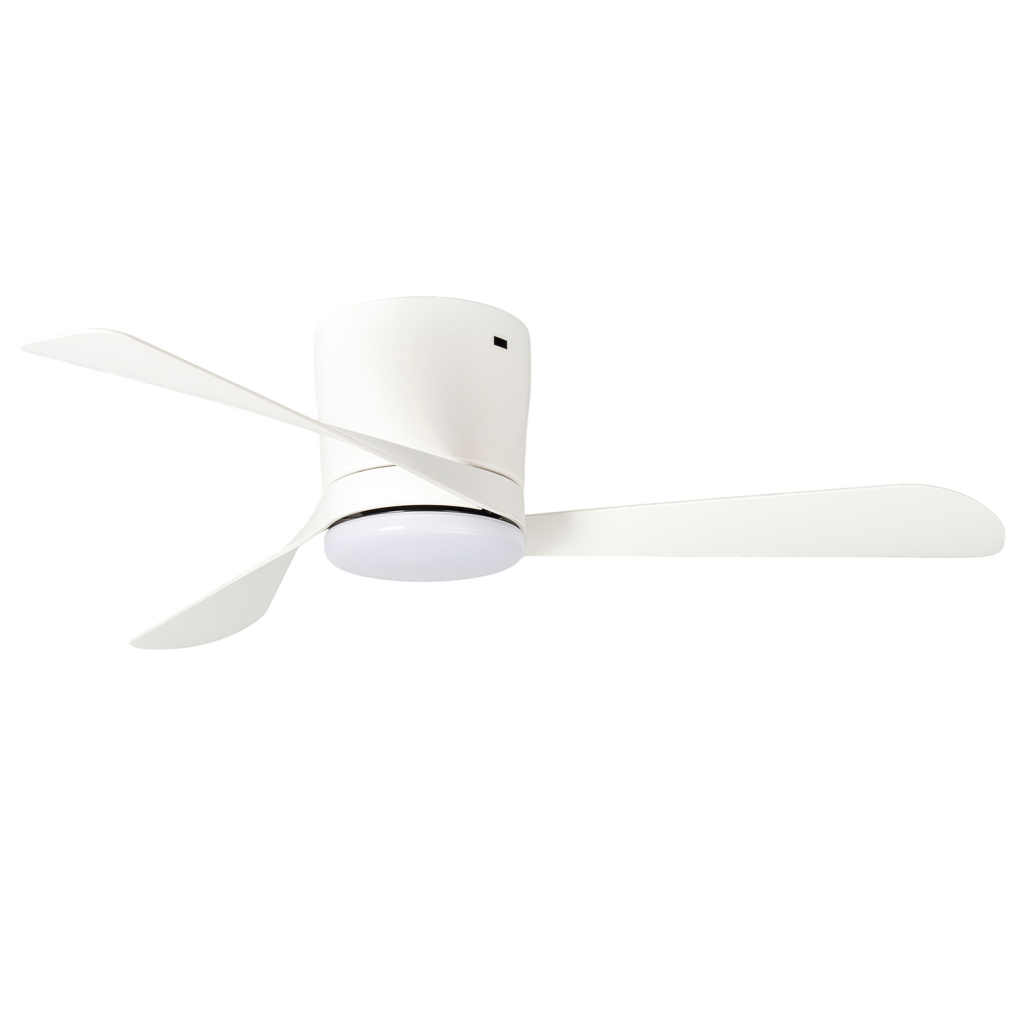 Millennium Lighting 1102LED-MWW-MWW Lockbourne 48 inch Matte White Indoor Ceiling Fan
