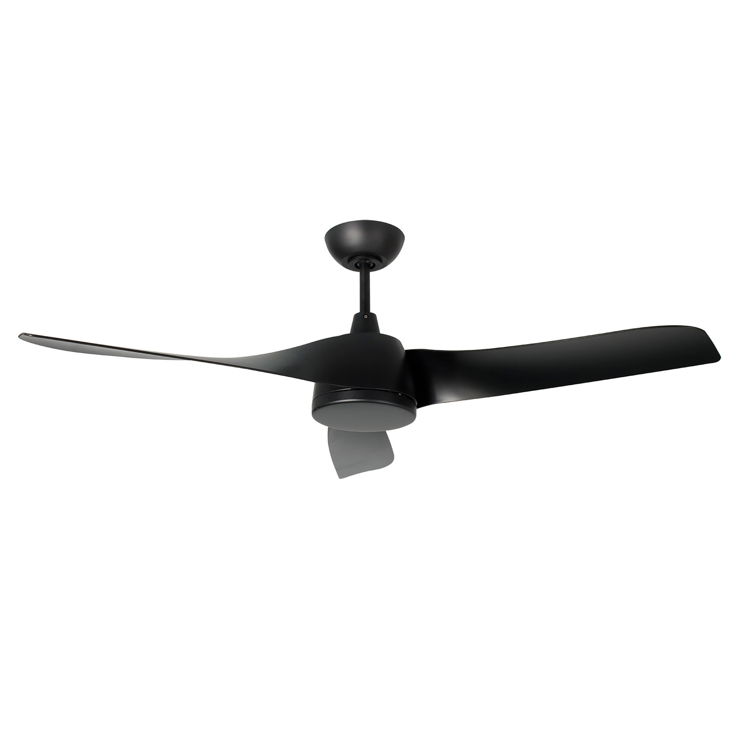 Millennium Lighting 1103LED-MBK-MBK Hammerlin 52 inch Matte Black Indoor Ceiling Fan