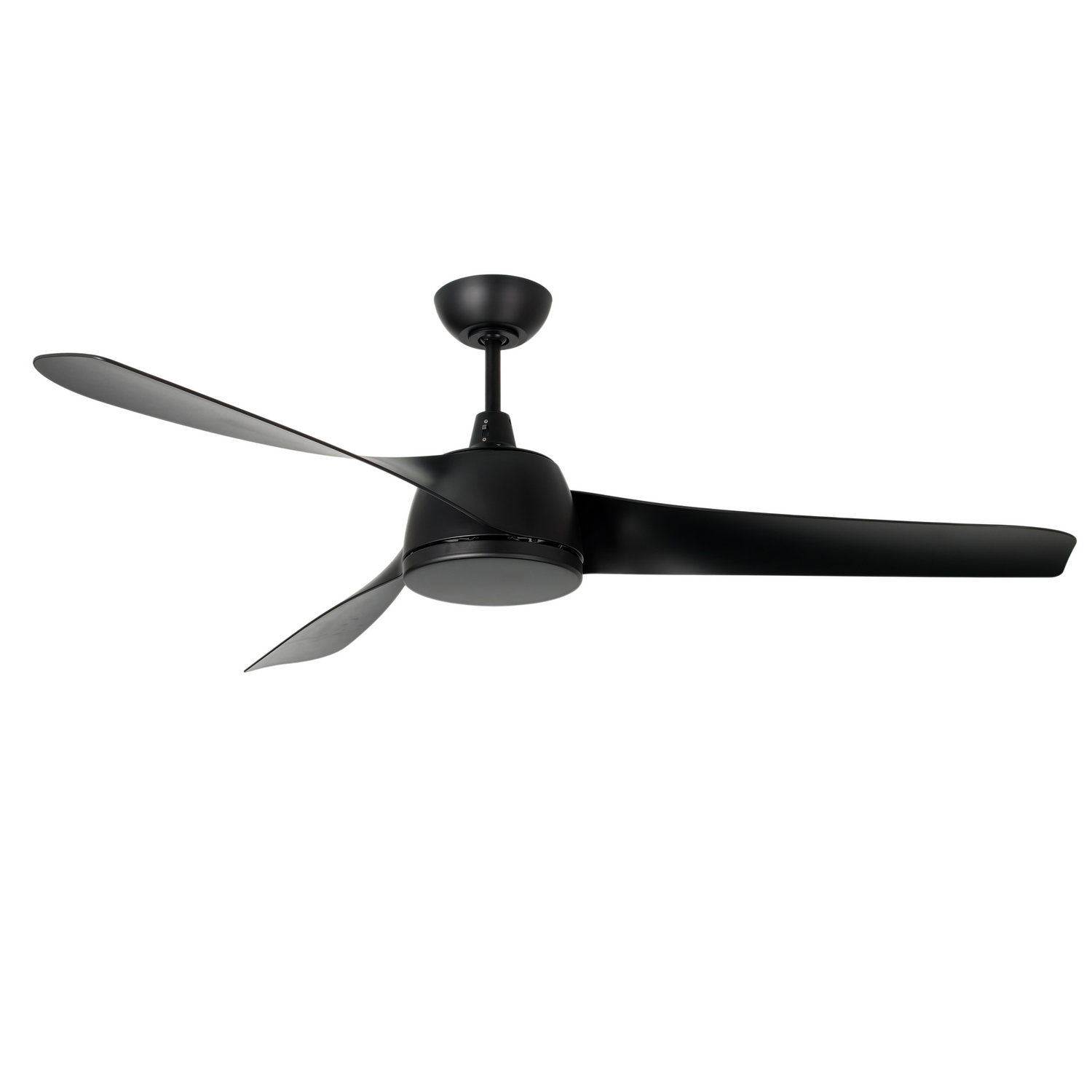 Millennium Lighting 1113LED-MBK-MBK Hammerlin 60 inch Matte Black Indoor Ceiling Fan