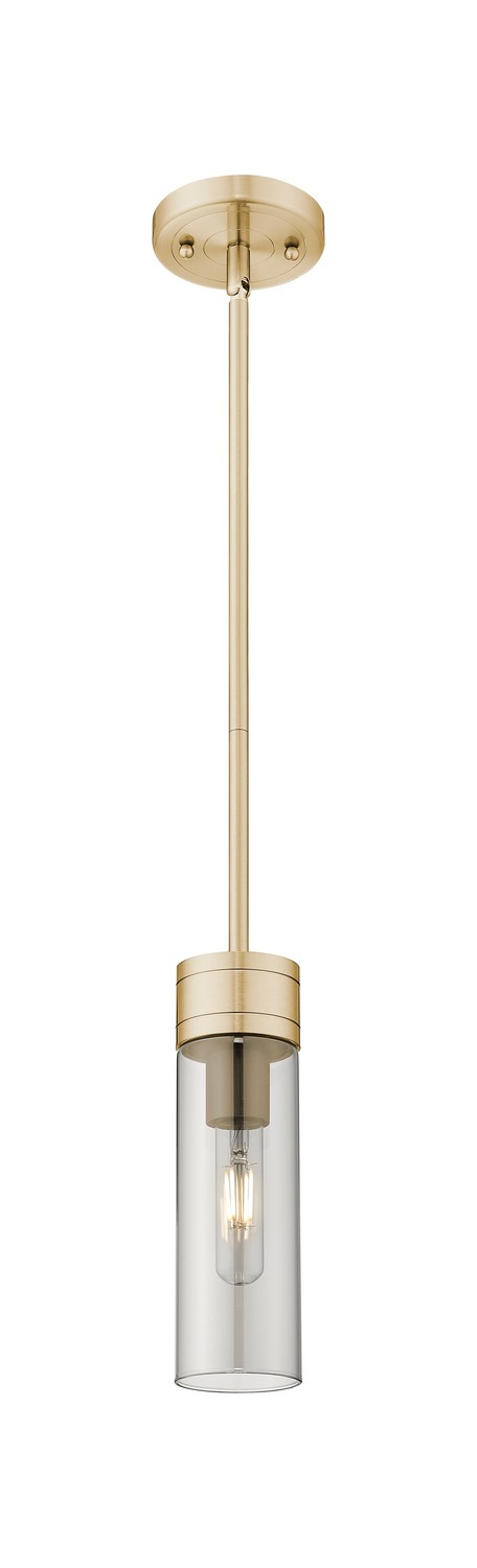 One Light Mini Pendant by Innovations - Downtown Urban Collection, Champagne Bronze Finish - 617-1S-CB-G617-8SM