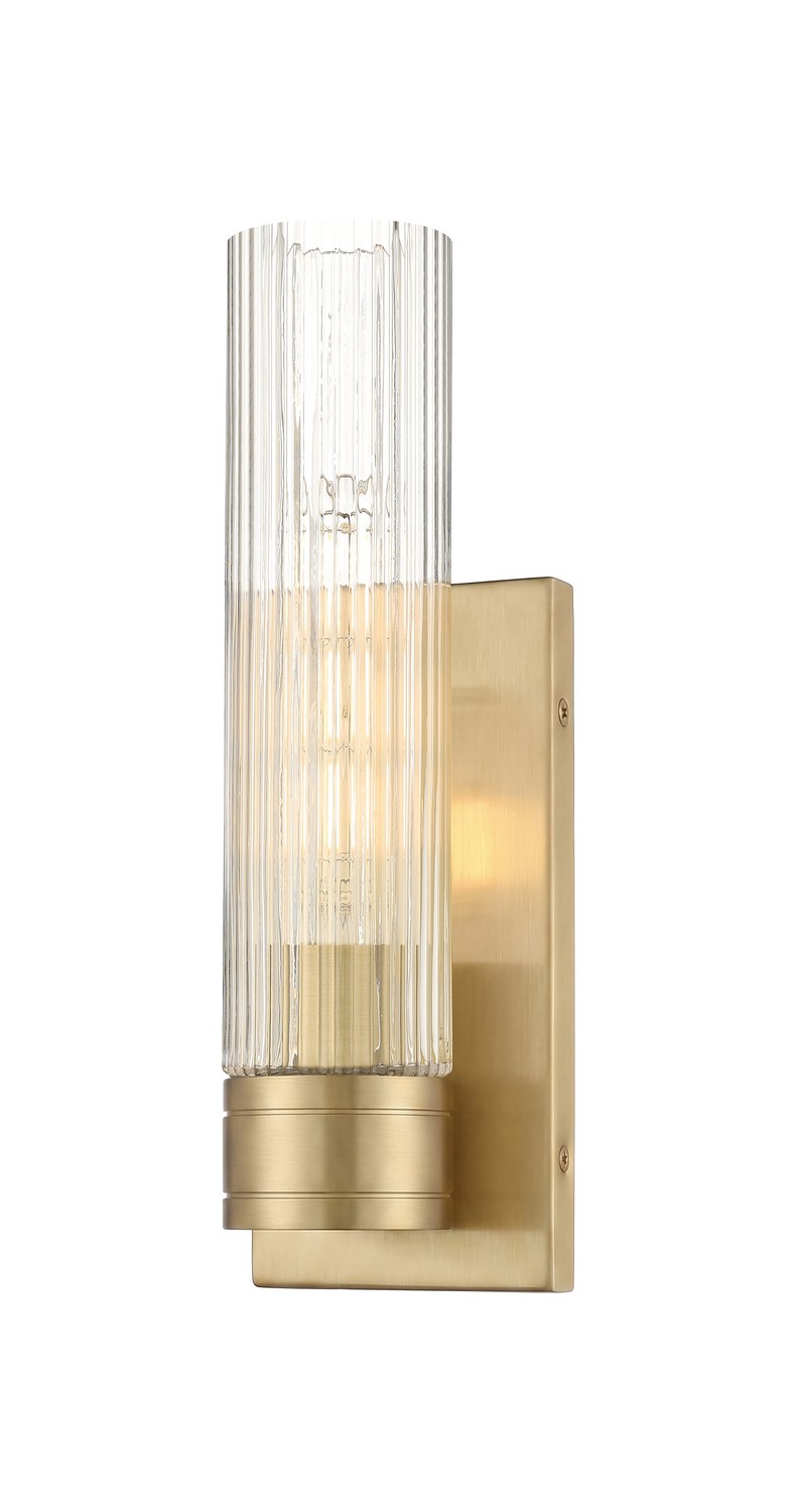 One Light Wall Sconce by Innovations - Downtown Urban Collection, Champagne Bronze Finish - 617-1W-CB-G617-11SCL