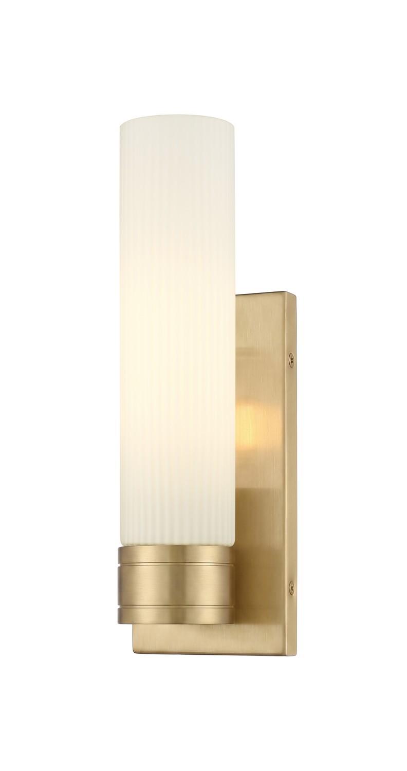 One Light Wall Sconce by Innovations - Downtown Urban Collection, Champagne Bronze Finish - 617-1W-CB-G617-11SWH