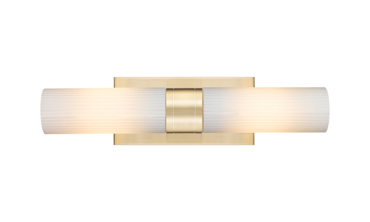 Two Light Bath Vanity by Innovations - Downtown Urban Collection, Champagne Bronze Finish - 617-2W-CB-G617-8SWH
