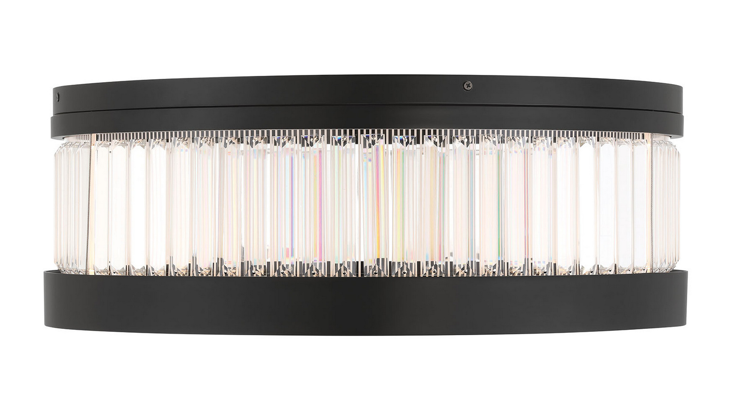 Eurofase 49354-027 Empra LED 23.63 inch Matte Black Flush Mount Ceiling Light
