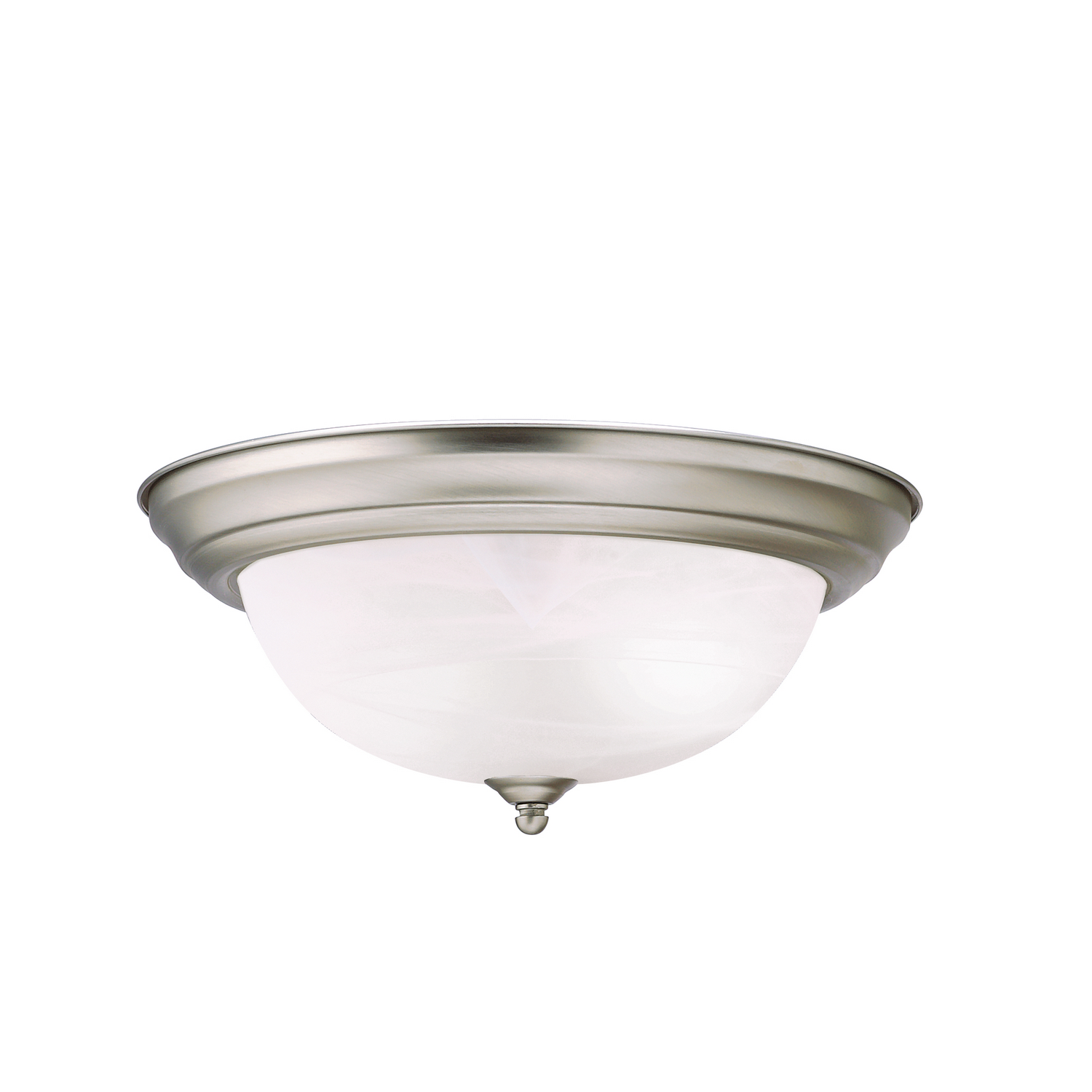 Kichler No Family Two Light Flush Mount in Brushed Nickel - 8109NI