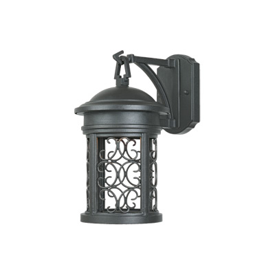 Oil Rubbed Bronze One Light Wall Lantern from the Ellington Collection