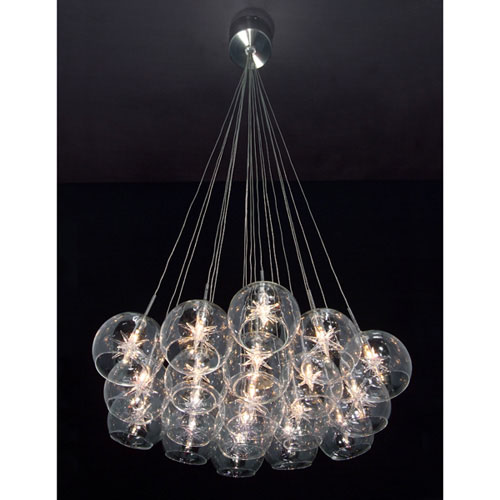 19 Light Pendant from the Starburst collection by ET2 E20113 24