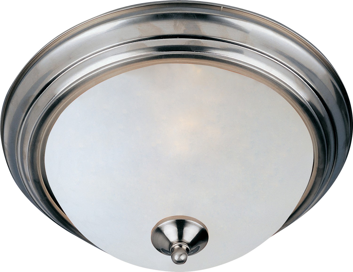 Essentials - 584x 3-Light Flush Mount in Satin Nickel