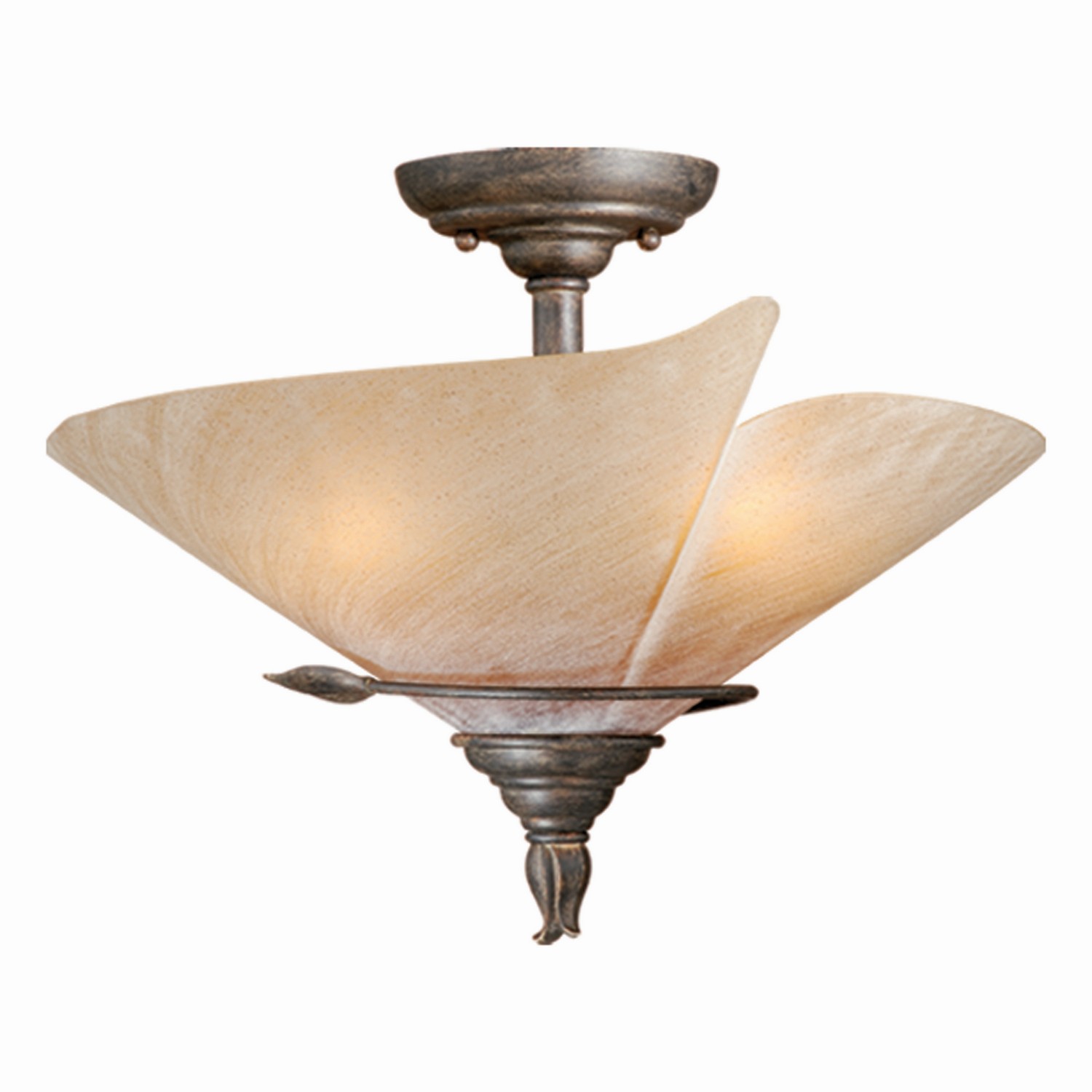 Capri 3-Light Semi-… - image
