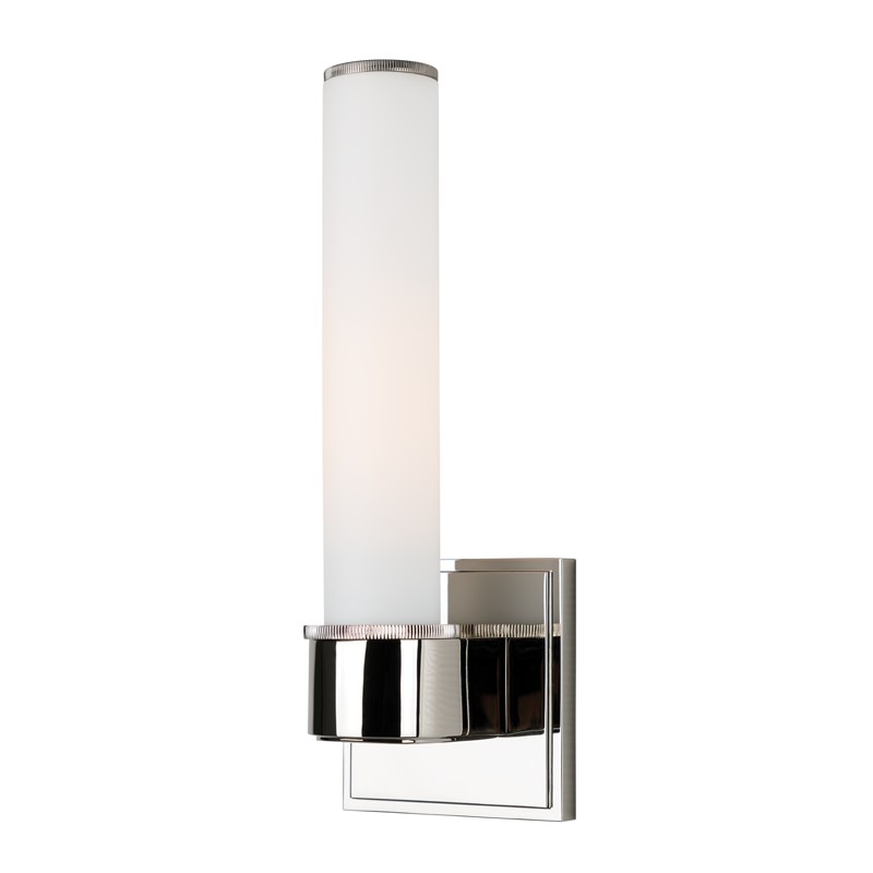 Hudson Valley Mill Valley One Light Bath Bracket in Polished Nickel - 1261-PN