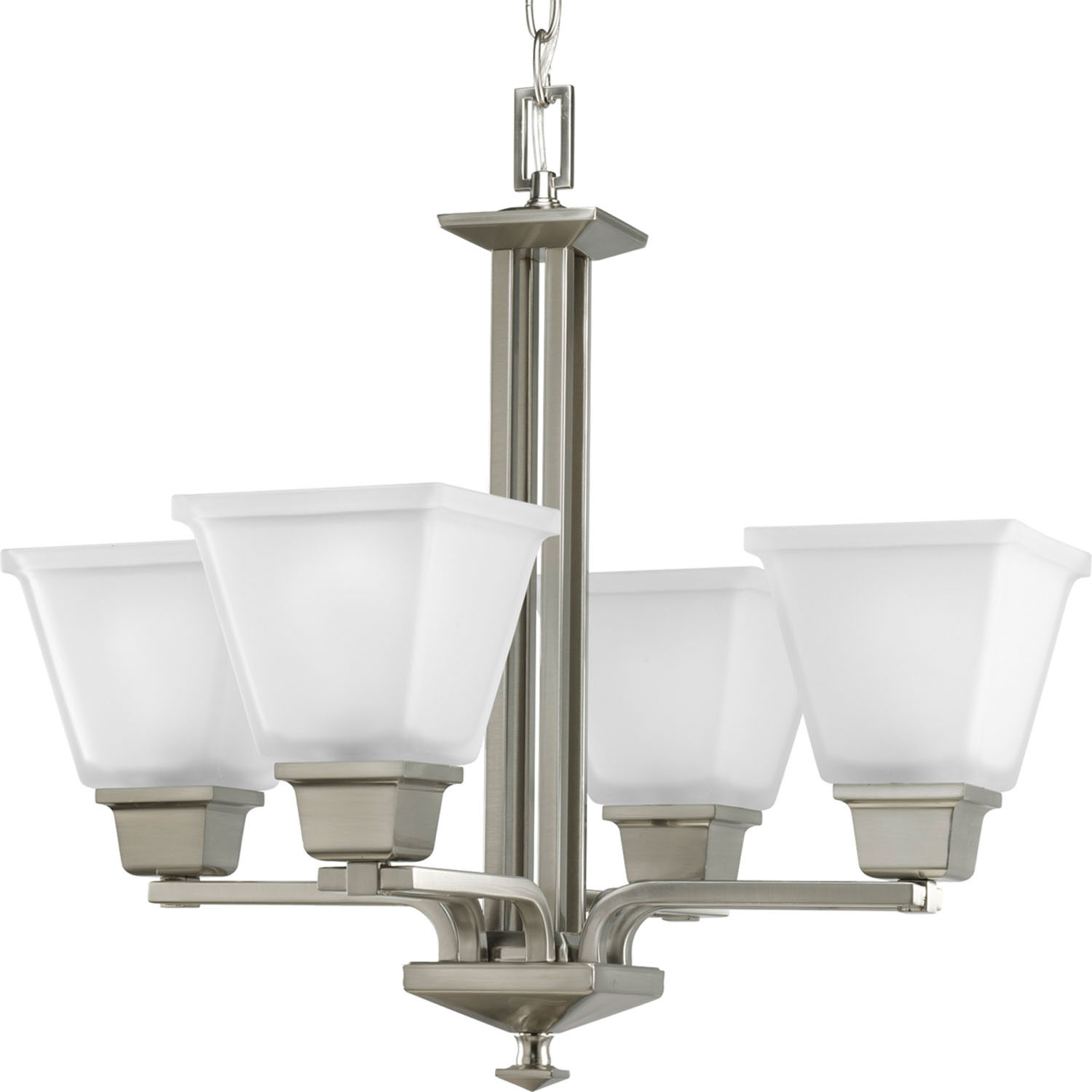 Four Light Chandelier From The North Park Collection By Progress Light Chandelier From The North Park