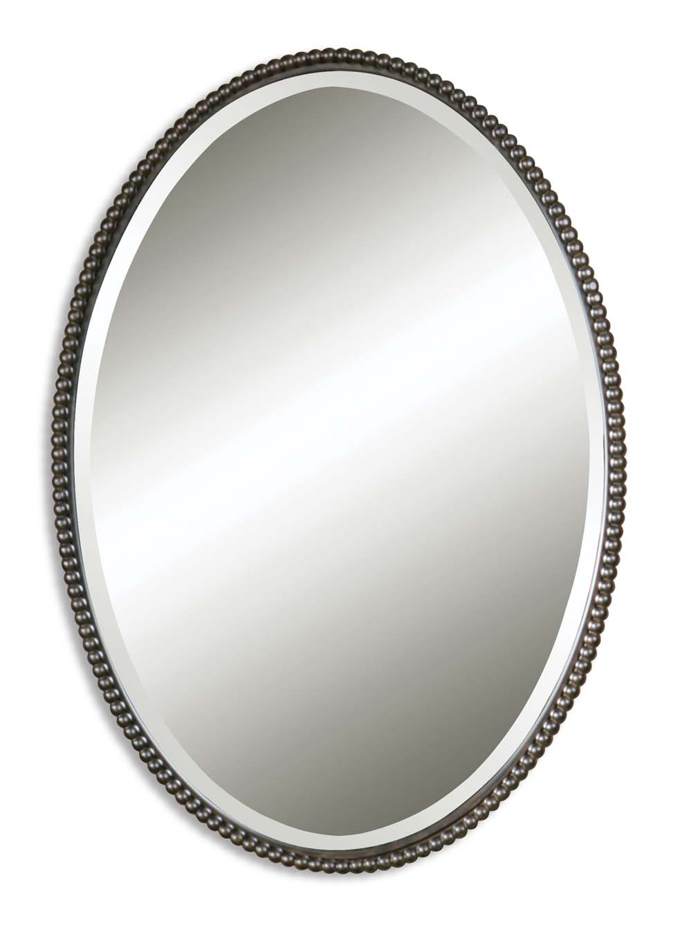Product image for Uttermost 01101 B Uttermost Sherise Bronze Oval Mirror