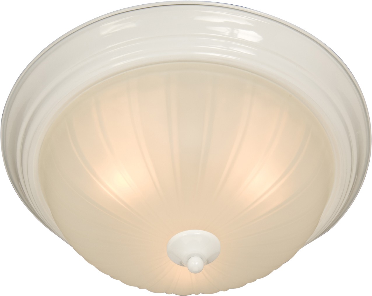 Essentials - 583x 3-Light Flush Mount in White