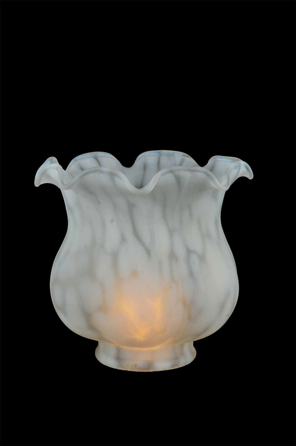 Every Meyda Tiffany item is a unique handcrafted work of art. Natural variations in the wide array of materials that we use to create each Meyda product make every item a masterpiece of its own. Photographs are a general representation of the product. Colors and designs will vary. Collection: Melon Flower Finish: White Width: 4.50" Height: 3.75" Length: 4.50" Weight: 1.00 lb Country of Origin: CHINA