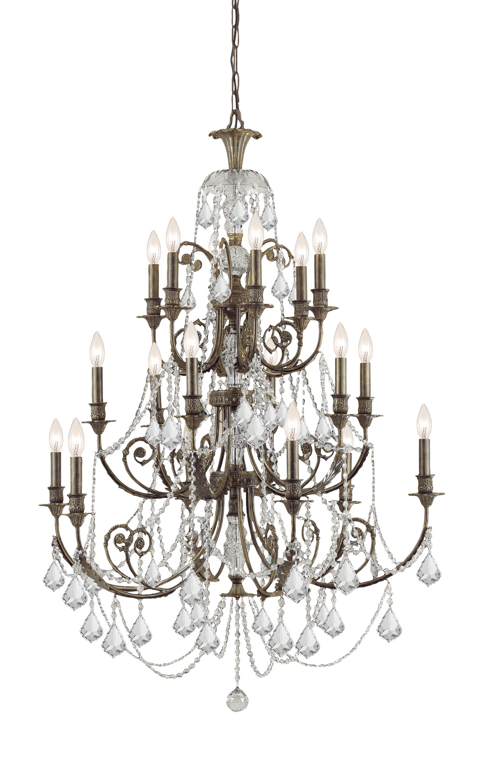 クリスタルドリームス Crystal Dreams EPS 5.8 Maria Theresa 25 Light Chandelier – Crystorama