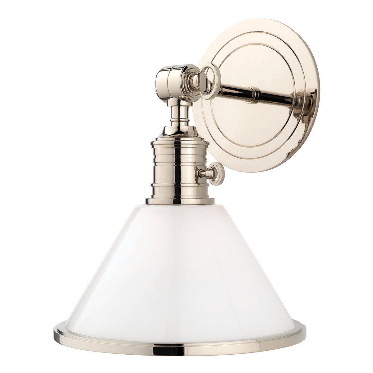 Hudson Valley Garden City One Light Wall Sconce in Polished Nickel - 8331-PN