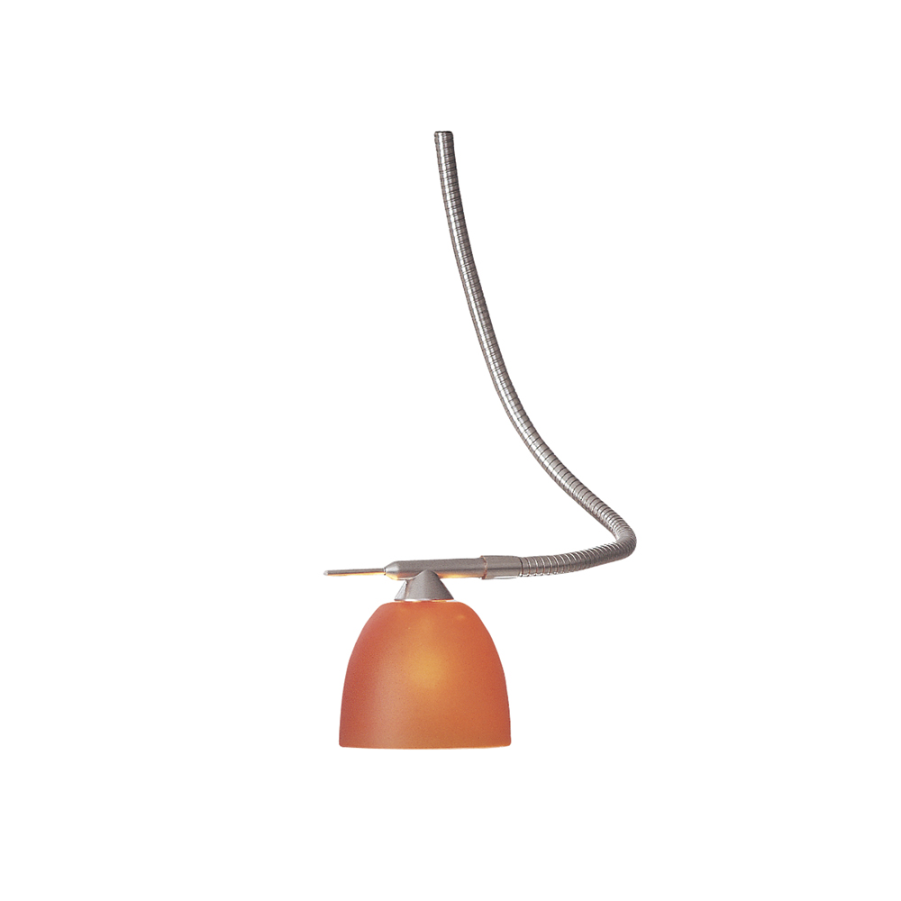 KOVA GKSH2152 GLASS SAHDE FOR TRACK LIGHT 3"X2.75" TANGERINE