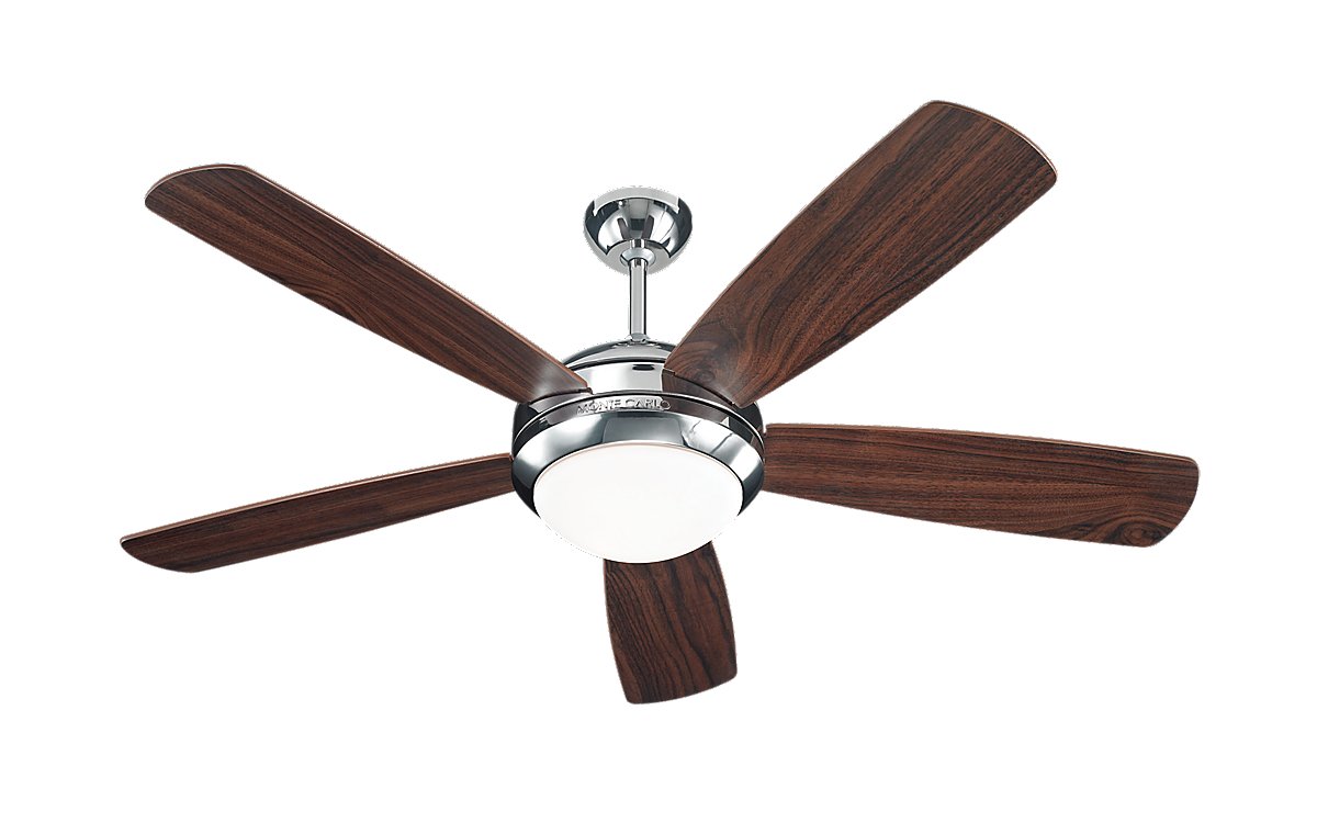 52 inchCeiling Fan from the Discus collection by Monte Carlo 5DI52PND