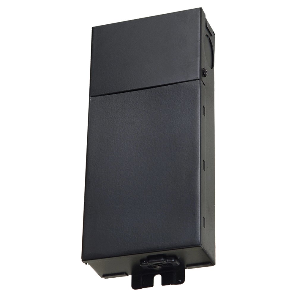 60w LED Power Supply, black finish input 120/277, output 24VDC