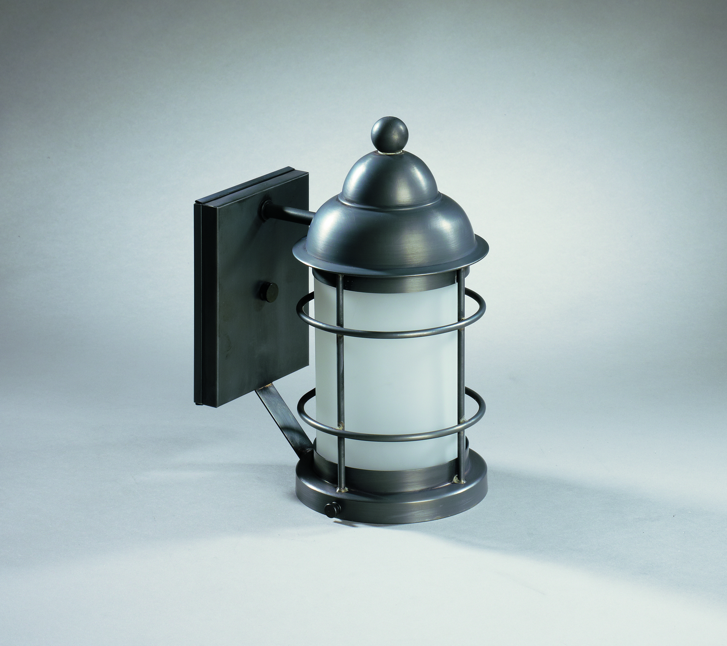 Northeast Lantern Nautical One Light Wall Mount in Dark Brass - 3511-DB-MED-FST