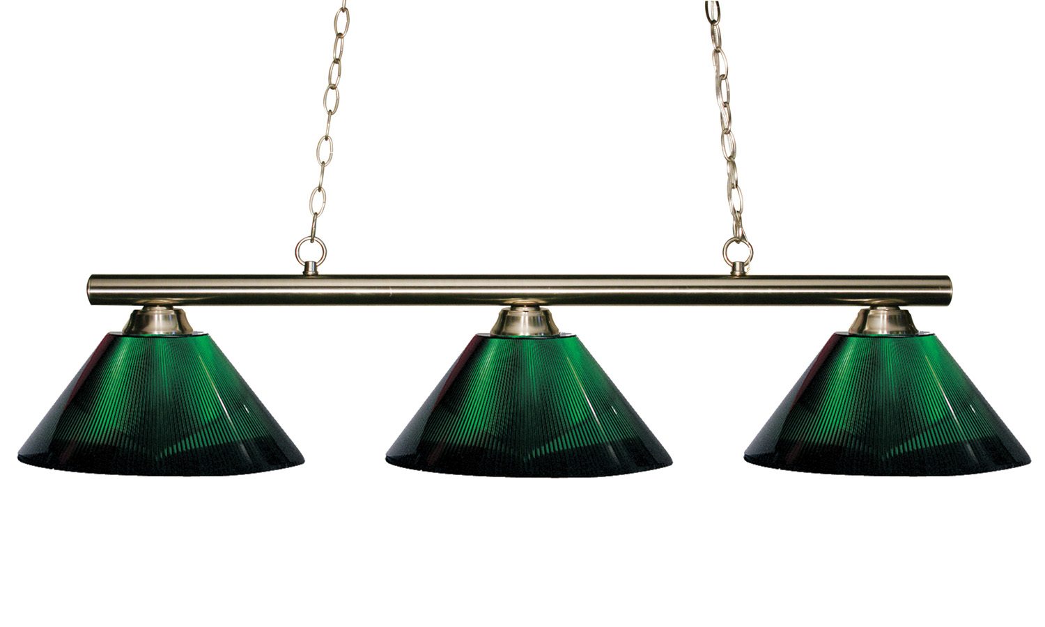155-3BN-ARG - Z-Lite - Three Light Billiard - Sharp Shooter
