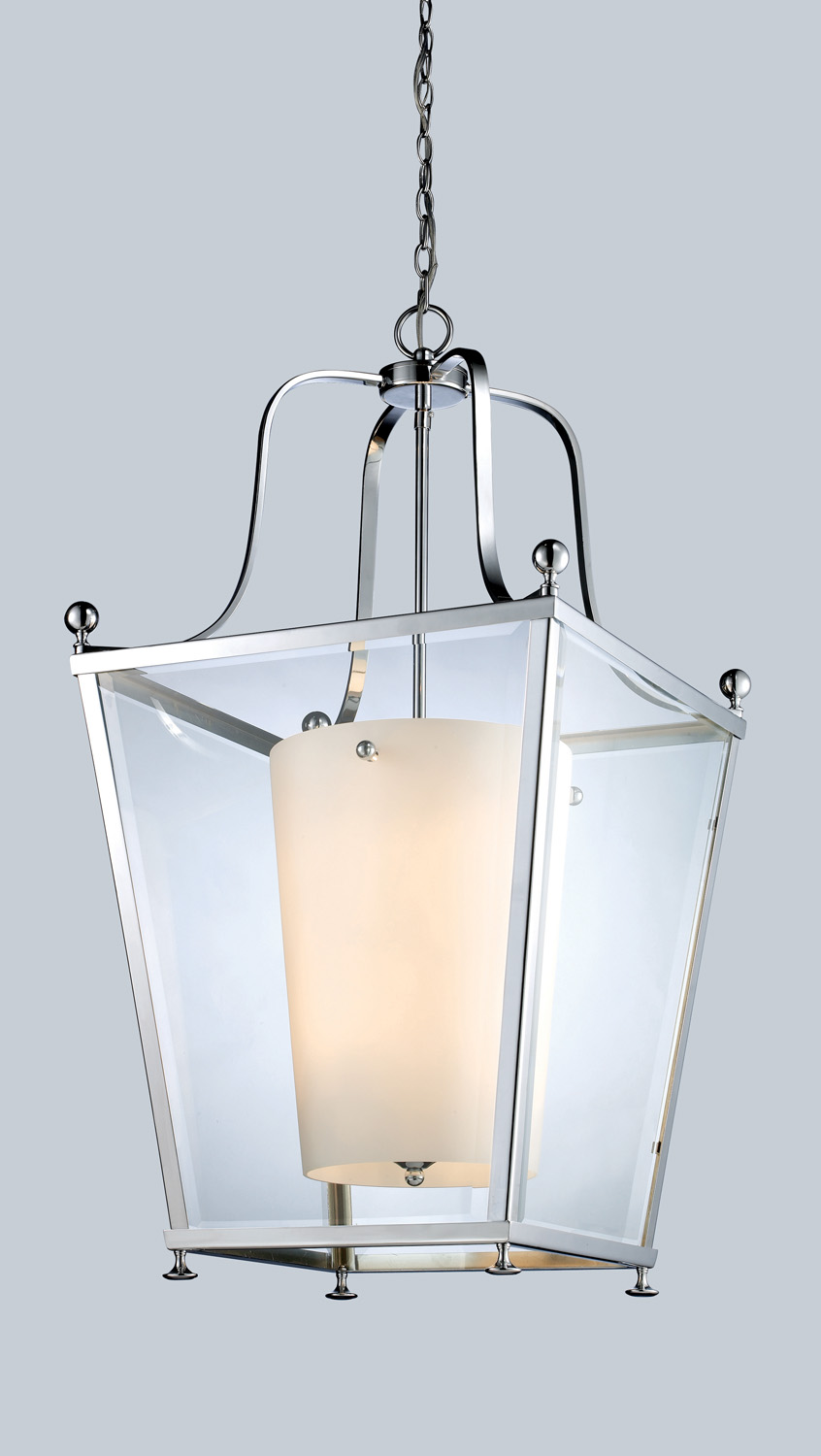 Eight Light Chandelier by Z-Lite - Ashbury Collection, Chrome Finish - 178-8