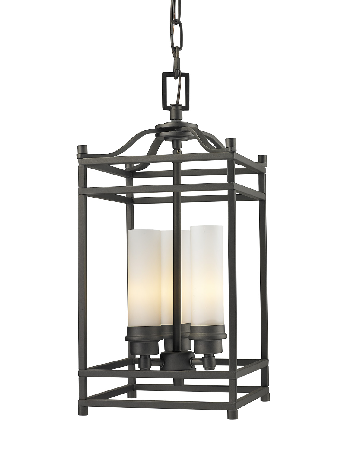 Three Light Pendant by Z-Lite - Altadore Collection, Bronze Finish - 181-3