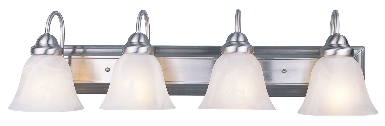 Four Light Vanity by Z-Lite - Lexington Collection, Brushed Nickel Finish - 311-4V-BN