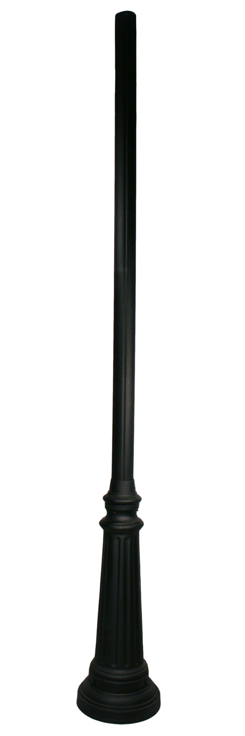 Light Outdoor Posts - Hardware by Z-Lite - Outdoor Post Collection, Black Finish - 511POST-BK